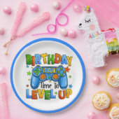 Boy Gamers Birthday Pappteller (Party)