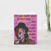 Boy George Card Valentinstag