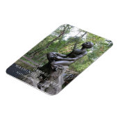 Boy George Washington Carver Statue Magnet (Linke Seite)