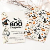 Boy Ghost Halloween Baby Dusche Little Boo Einladung