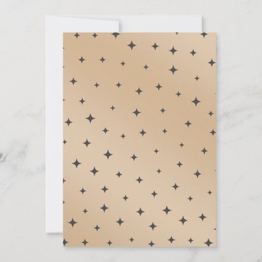 Boy Ghost Little Boo ist zu Halloween Baby Dusche Einladung (Rückseite)