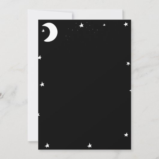 Boy Ghost Time Capsule Note Card Dankeskarte (Rückseite)