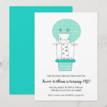 Boy Giraffe Erste Geburtstagsparty