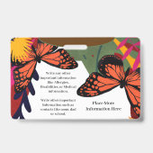 Boy Girl Child Student Name School ID Card Custom Ausweis (Rückseite)