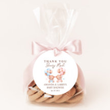 Boy Girl Twins Teddy Bear Baby Shower