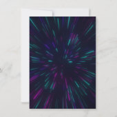 Boy Glow Party Vielen Dank für Ihre Karte (Rückseite)