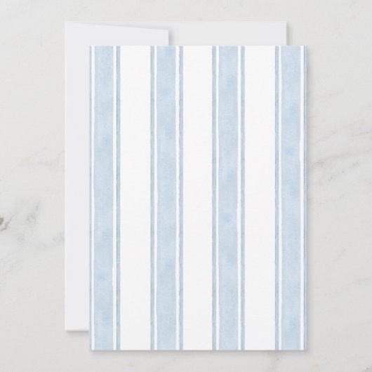 Boy Golf Baby Dusche Einladung (Rückseite)