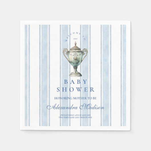 Boy Golf Baby Dusche Serviette (Vorderseite)