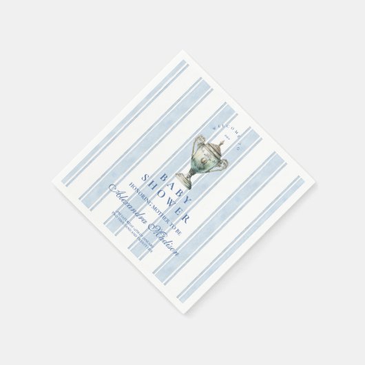 Boy Golf Baby Dusche Serviette (Ecke)