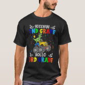 Boy Goodbye Second Grade Hello Third Grade Graduat T-Shirt (Vorderseite)
