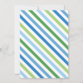 Boy Gymnastics Einladung | Gymnastik Geburtstag (Rückseite)