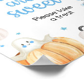 Boy Halloween Little Boo Babies sind süß Poster (Ecke)