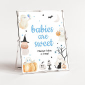 Boy Halloween Little Boo Babies sind süß Poster