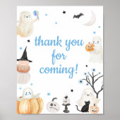 Boy Halloween Little Boo Danke, dass ihr gekommen  Poster (Vorne)