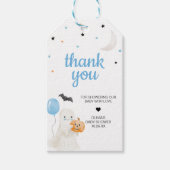 Boy Halloween Little Boo ist fast fällige Liebesma Geschenkanhänger (Vorderseite)