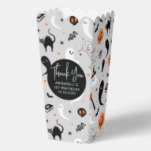 Boy Halloween Party Popcorn