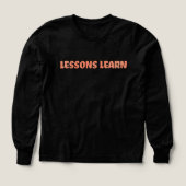 Boy/Kids Energy Flow Lessons Learn Long Sleeve (Design Vorderseite)