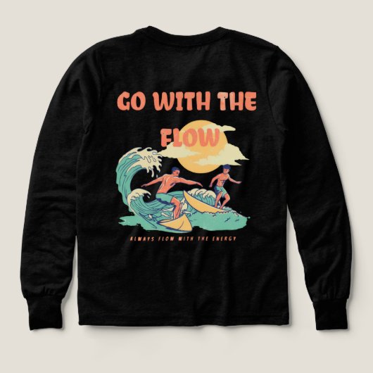 Boy/Kids Energy Flow Lessons Learn Long Sleeve (Design Rückseite)