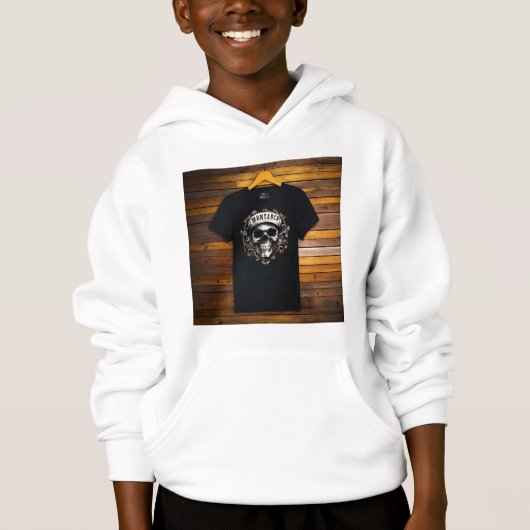 Boy Kids Pullover Print Template Hoodies (Vorderseite)