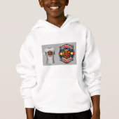 Boy Kids Pullover Print Template Hoodies (Vorderseite)