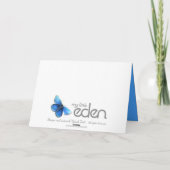 Boy Kindergeburtstag Party danke Karte (Rückseite)