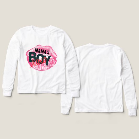 Boy kisses (Design Vorderseite & Rückseite)