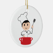 Boy Koch Keramik Ornament (Rechts)