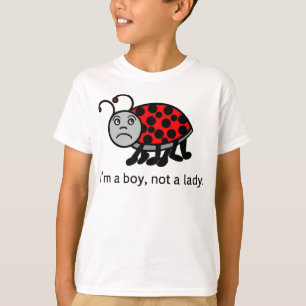 Boy Lady Bug T-Shirt