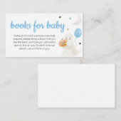 Boy Little Boo ist fast fertig für Baby Books Begleitkarte (Vorne/Hinten)