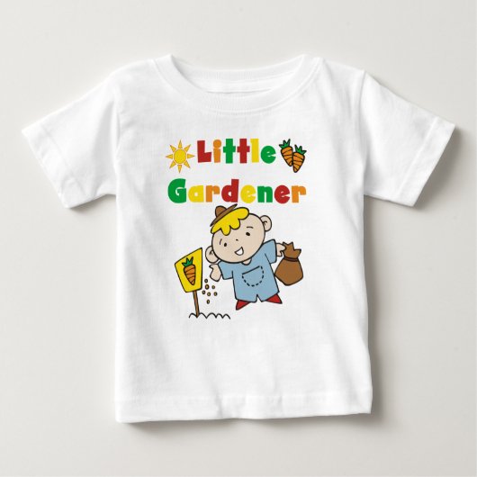 Boy Little Gardener Tshirts und Geschenke (Vorderseite)