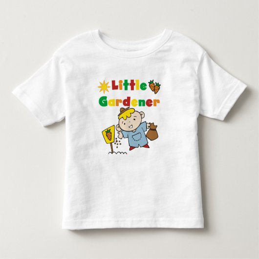 Boy Little Gardener Tshirts und Geschenke (Vorderseite)