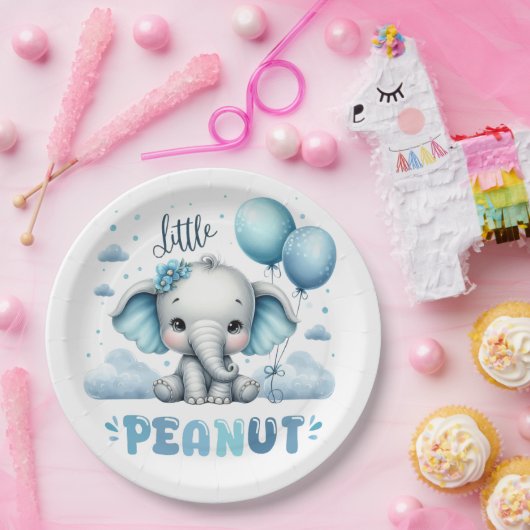 Boy Little Peanut Pappteller (Party)