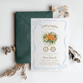 Boy Little Pumpkin Baby Shower Einladung