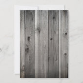 Boy Little Pumpkin Fall Pumpkin Baby Dusche Einladung (Rückseite)