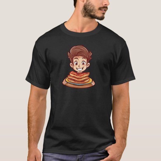 Boy Loving Meat Bacon T-Shirt (Vorderseite)