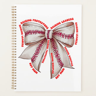 Boy Mama Croquette Bow Affirmation Floral Planer