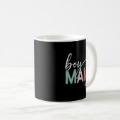 Boy Mama Est 2025 Pregnancy Mom To Be New Mama 202 Kaffeetasse (VorderseiteRechts)