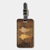 Boy Meets Boy Grooms Gay Wedding Geschenk Gepäck T Gepäckanhänger (Vorderseite vertikal)