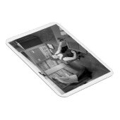 Boy Meets Girl, Computer Verabredet, Vintag Style Magnet (Rechte Seite)