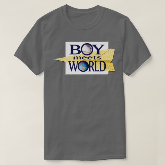 Boy Meets World Show Logo Premium T-Shirt (Design vorne)