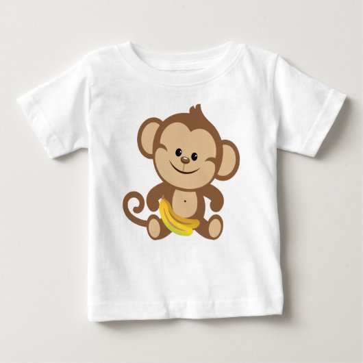 Boy Monkey With Baby T-shirt (Vorderseite)
