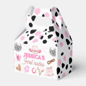 Boy My First Rodeo Cowboy 1. Geburtstag Geschenkschachtel (Vorderseite)