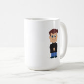 Boy Norm Chibi Kaffeetasse (VorderseiteRechts)