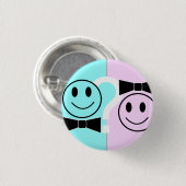 Boy or Girl Party Button (Vorne & Hinten)