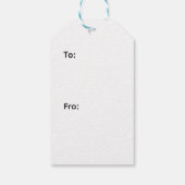 Boy or Girl Party Geschenkanhänger (Rückseite)