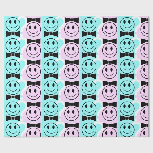 Boy or Girl Party Geschenkpapier (Flach)