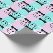 Boy or Girl Party Geschenkpapier (Ecke)