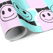 Boy or Girl Party Geschenkpapier (Rolleneckpunkt)