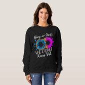 Boy or Girl We Donut Know Gender Reveal  Sweet Dou Sweatshirt (Vorne ganz)