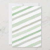 Boy Our Pumpkin verwandelt eine Einladungs-Vegetat Einladung (Rückseite)